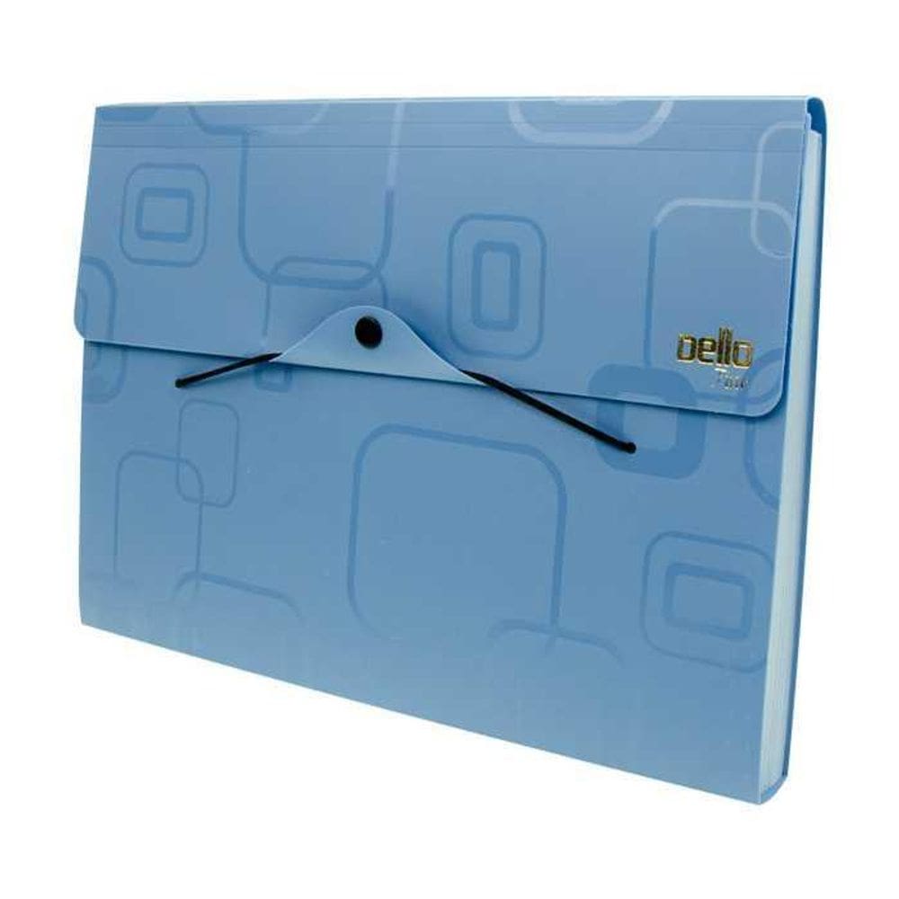 Pasta Sanfonada A4 12 Divisorias Dello