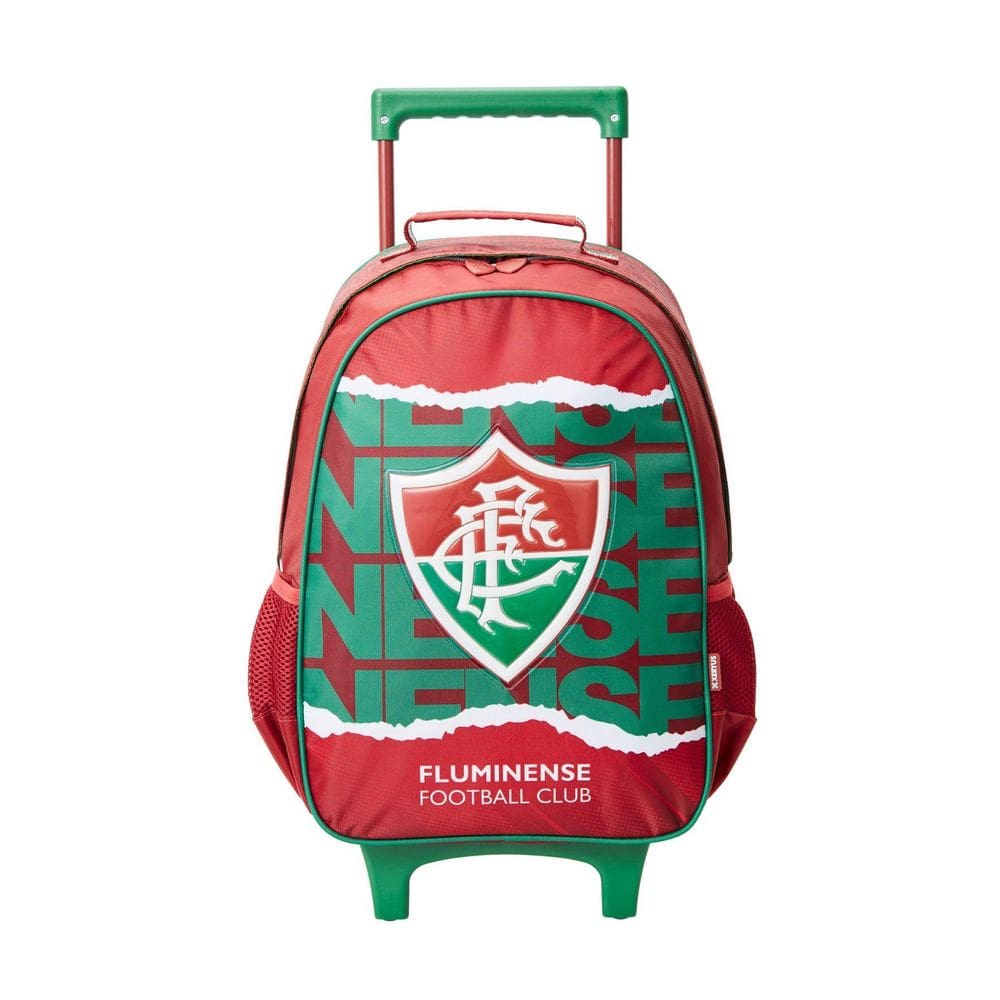Mochila Escolar De Rodinha Time Fluminense  13570