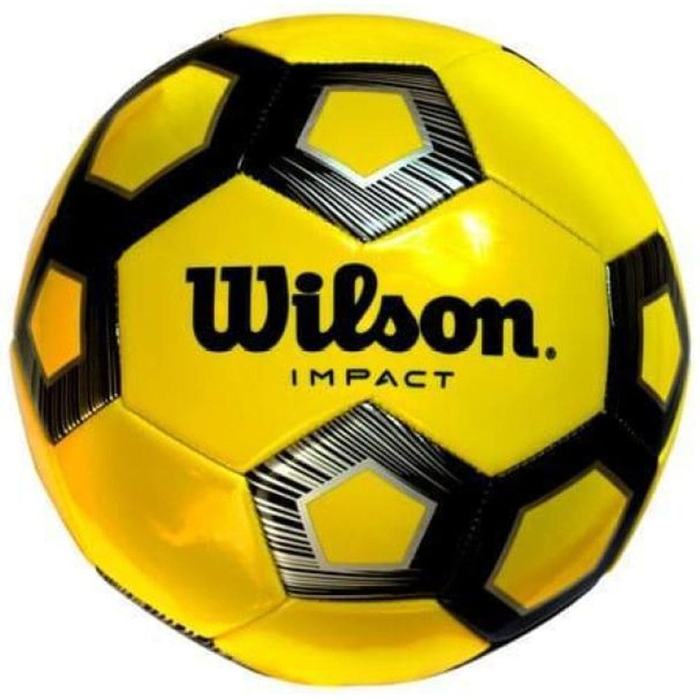 Bola De Futebol Impact - Amarelo Com Preto - Wilson