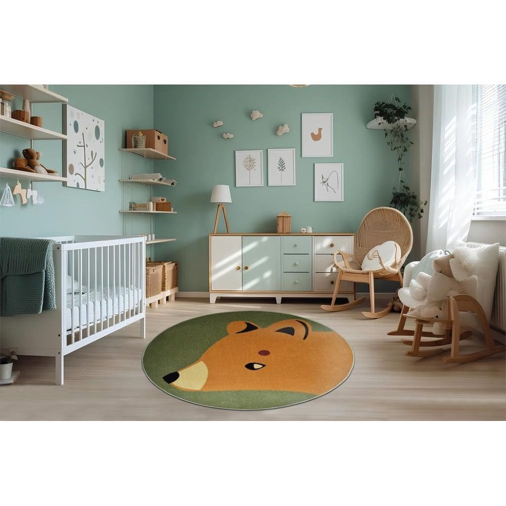 Tapete Redondo Kids Madagascar Bear 125Cm