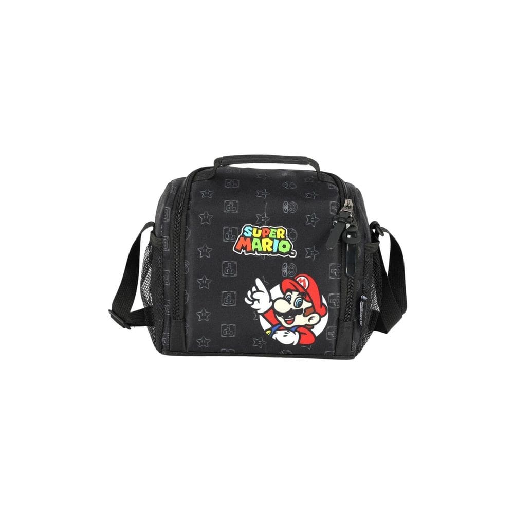 Lancheira Escolar Térmica Super Mario Game La47572 - Preto
