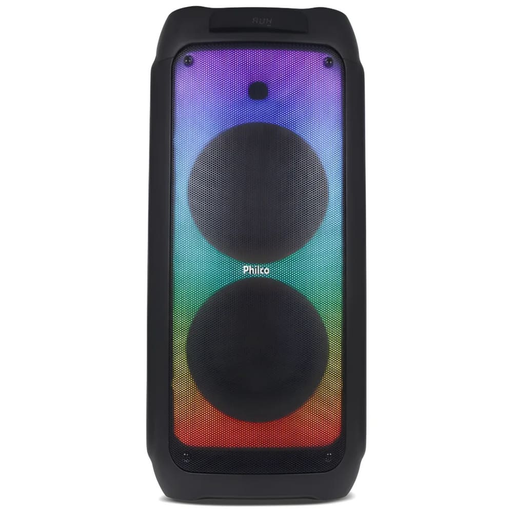 Caixa De Som Grande Acústica Amplificada 2000w Rgb Full Led