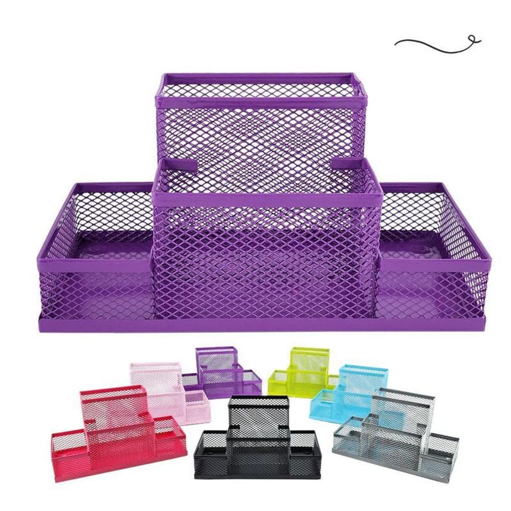 Kit Organizador Porta Caneta Porta Treco Porta Lapis