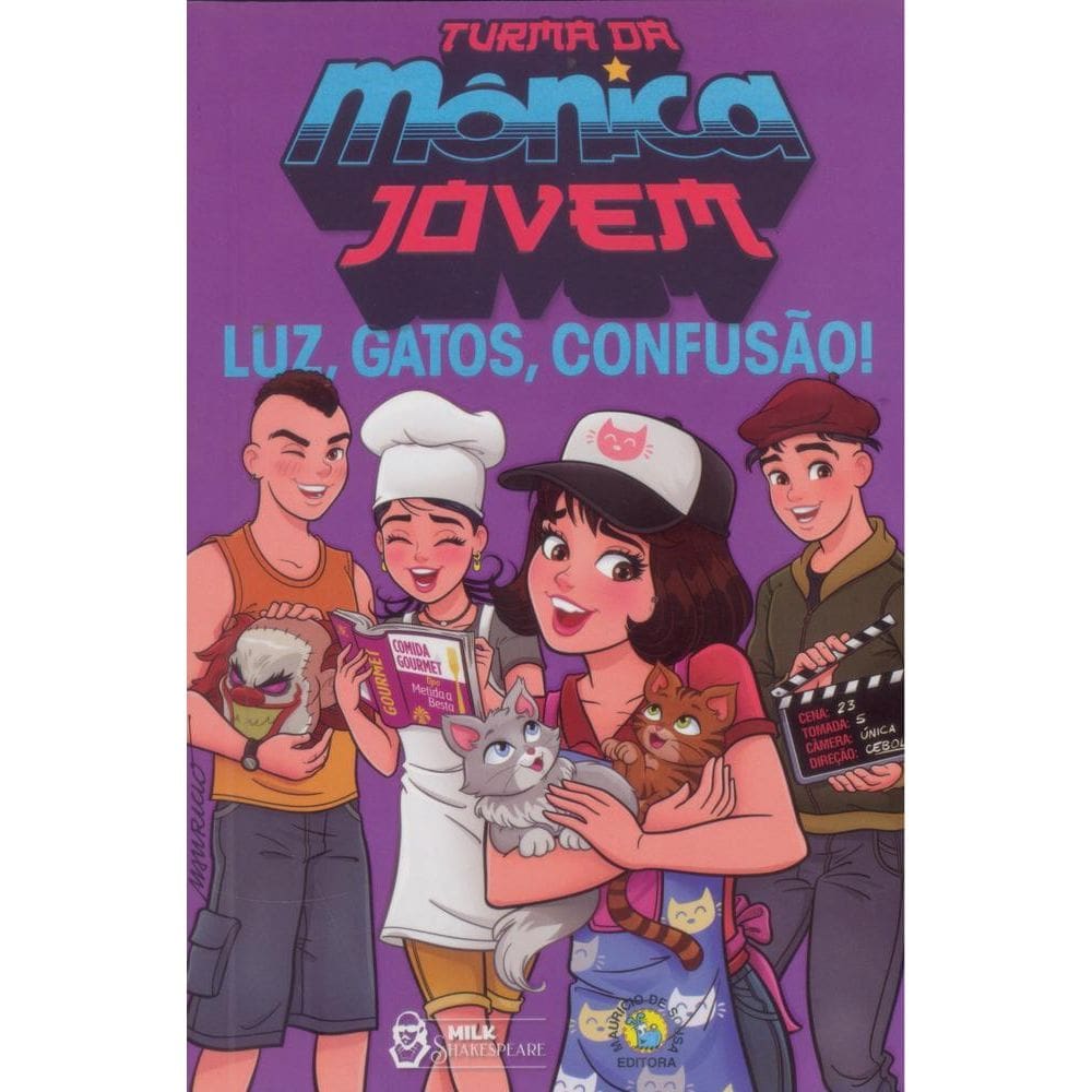 Turma Da Mônica Jovem: Luz, Gatos, Confusão!