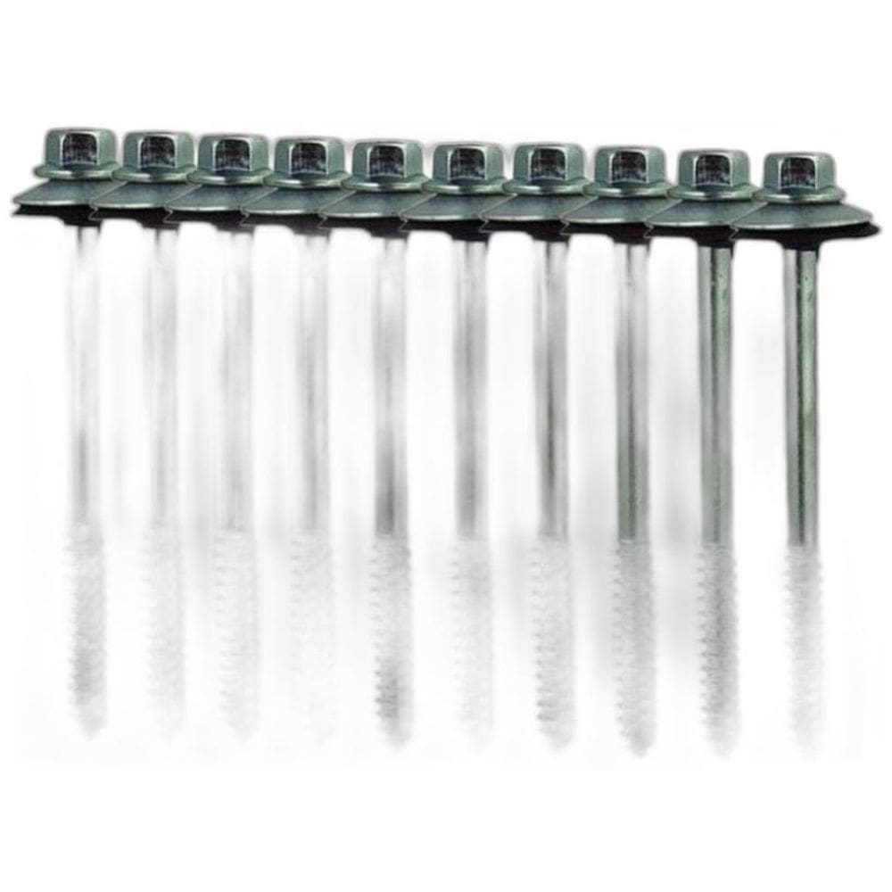 Kit 10 Parafuso Para Telha Com Arruelas 5/16``X110 Mm