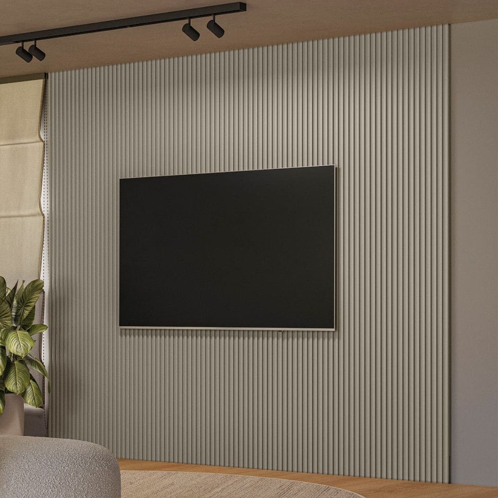 Painel Ripado para TV até 85 Polegadas Modular 3.0 Linea Brasil