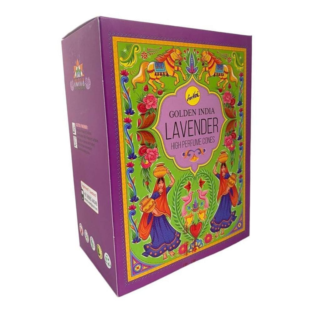 Incenso Cascata Indiano Atria 120 Cones - Selecione Aroma