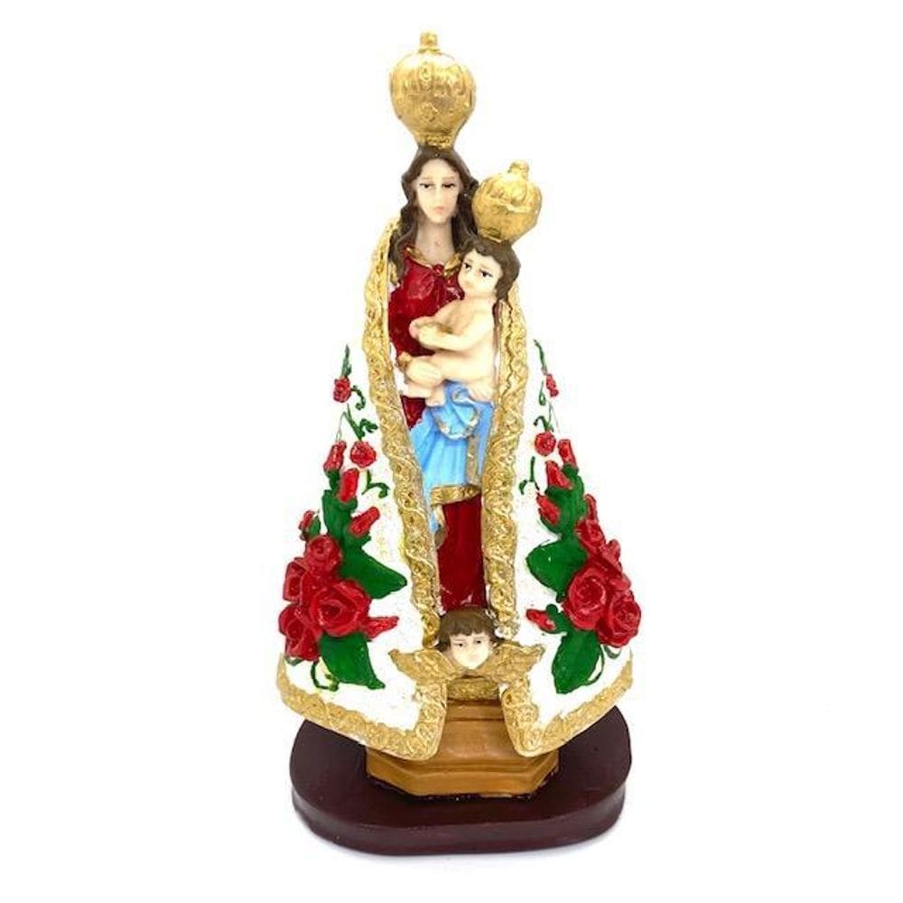 Escultura Nossa Senhora De Nazaré 26 Cm Em Resina