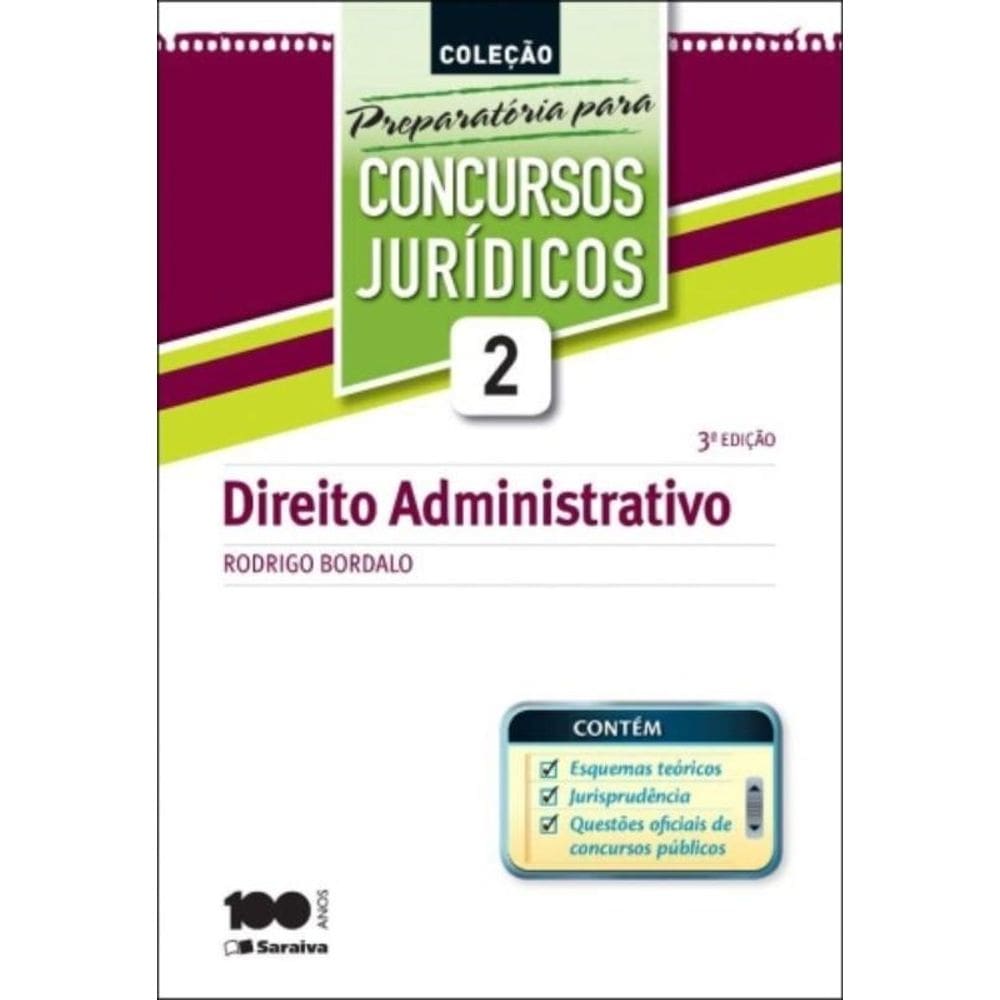 Direito Administrativo - Pcj Vol 2 - Saraiva