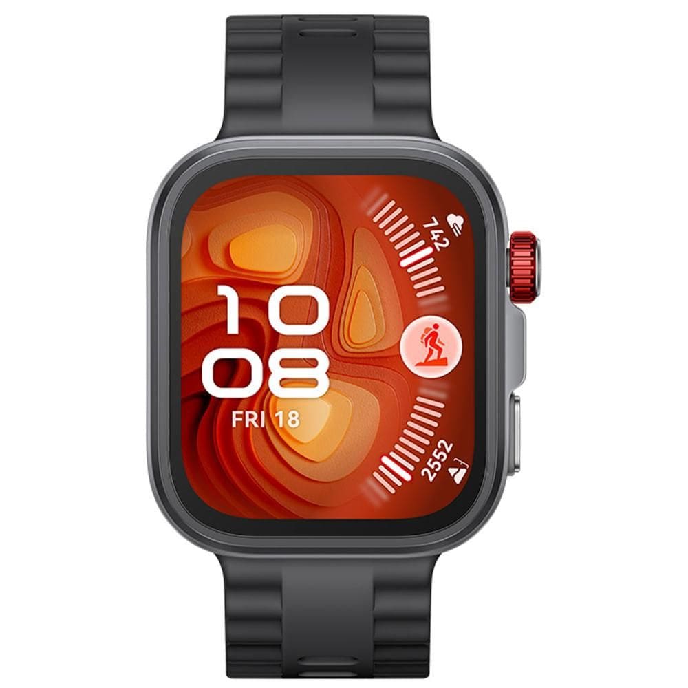 Smartwatch Huawei Watch Fit 4 Pro Preto com 1,82”, Pulseira de Fluoroelastômero, Bluetooth e 32GB