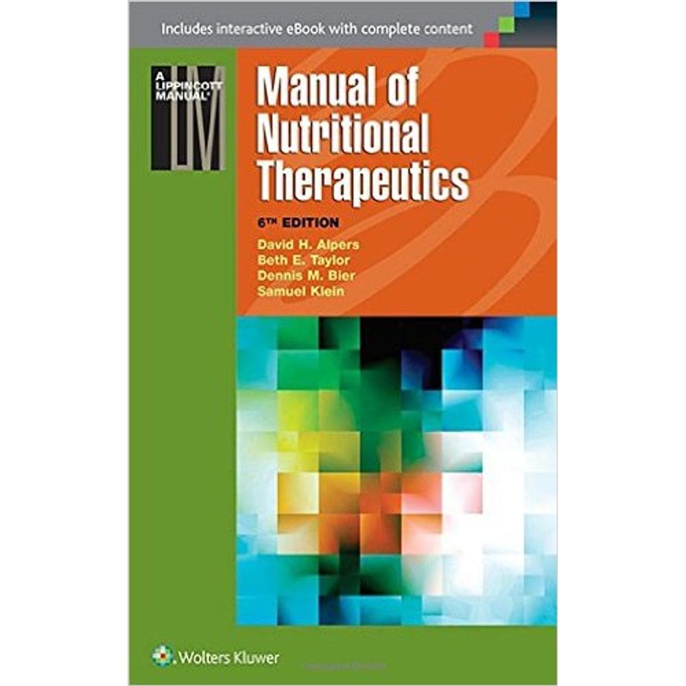 Manual Of Nutritional Therapeutics