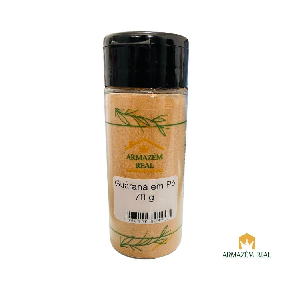 Guaraná em Pó 70g - Energia Gradual e Duradoura