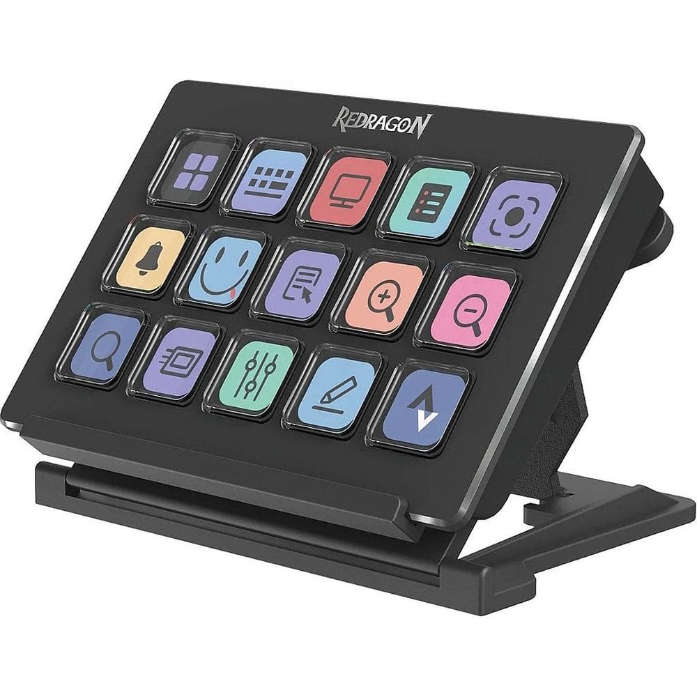 Stream Deck Redragon SS-550 – 15 Teclas LCD IPS Personalizáveis via USB-C