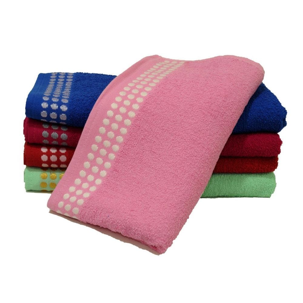 Kit Com Duas Toalhas De Banho 100% Algodão Rosas 1,50M