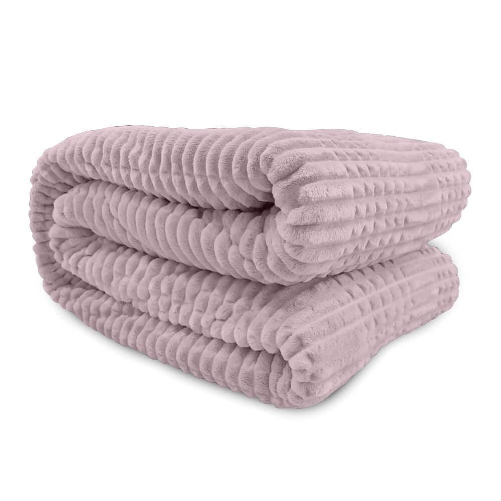 Cobertor De Microfibra Casal Mont Blanc - Andreza Rose