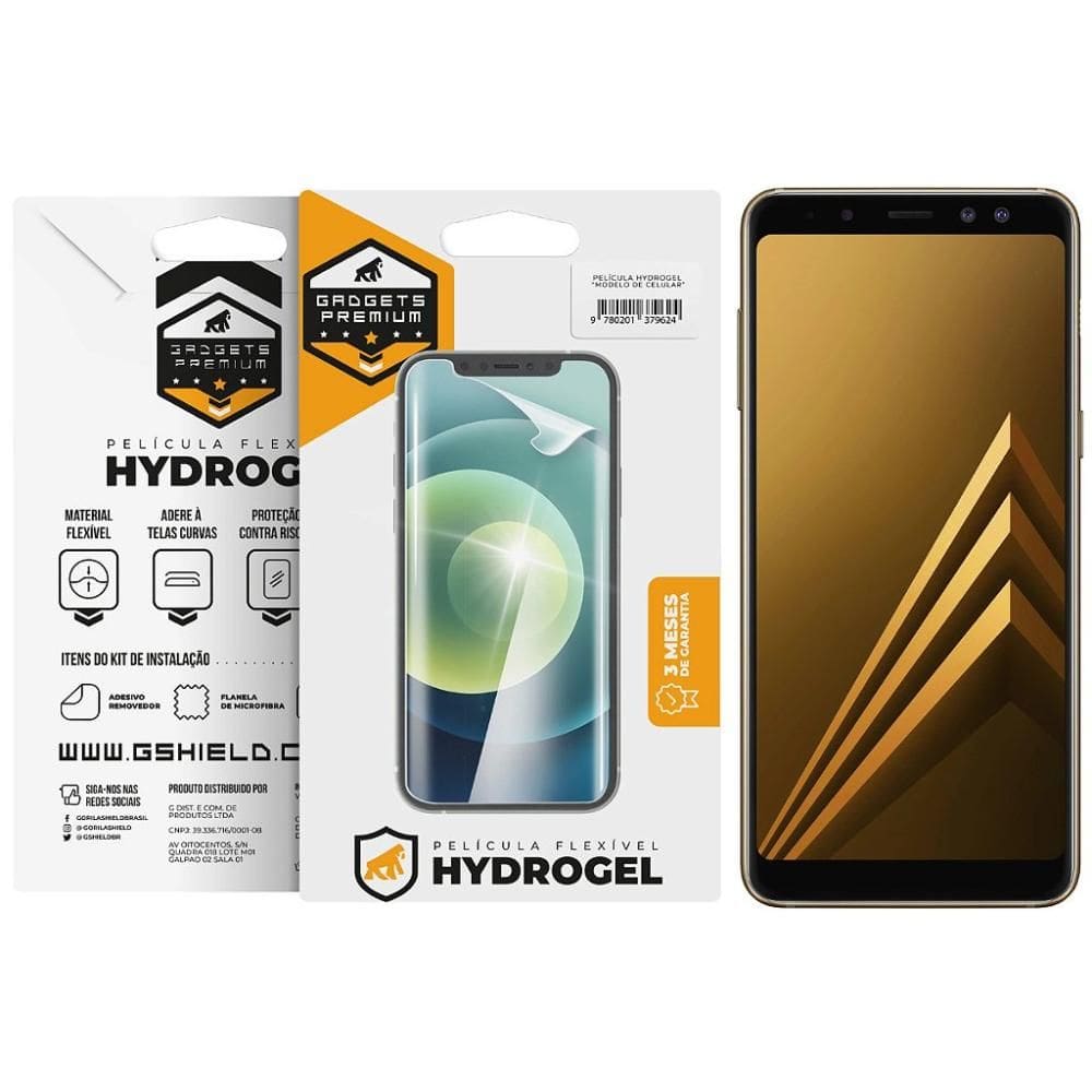 Película para Samsung Galaxy A8 - Hydrogel Gamer Fosca - Gshield