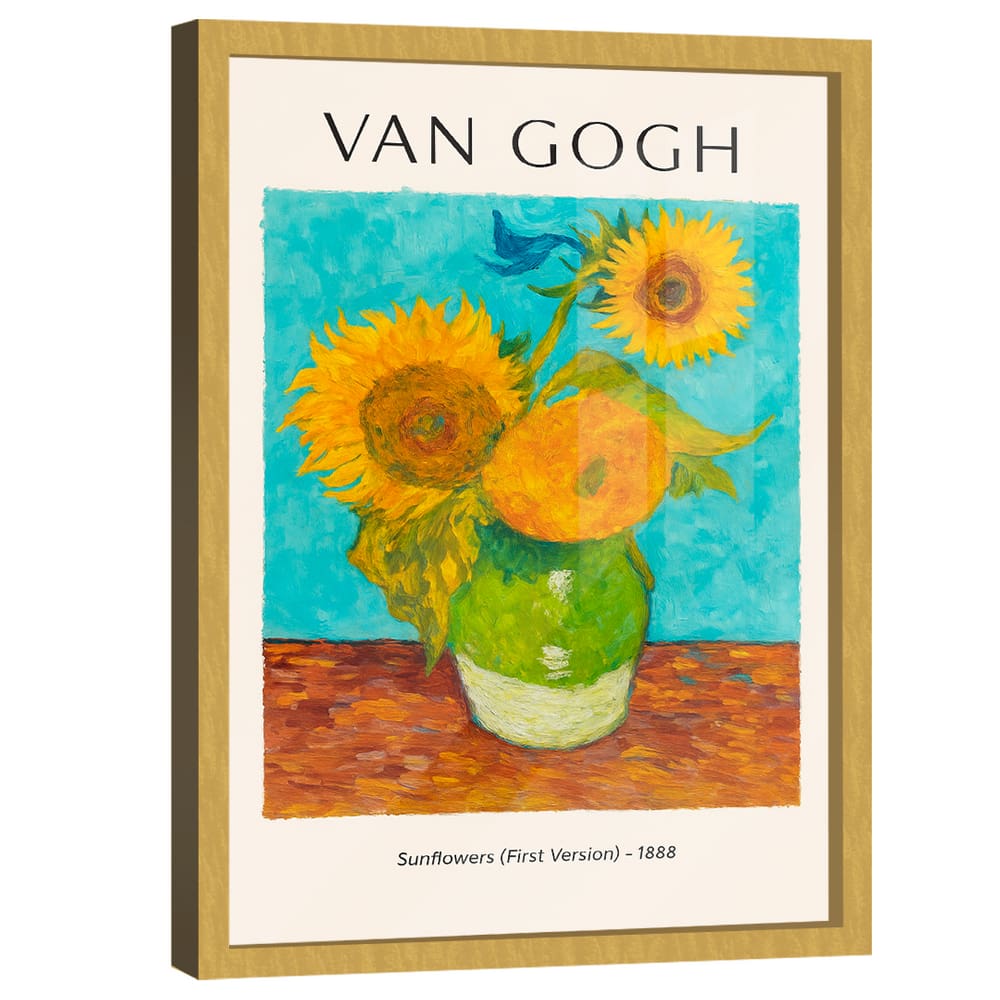Quadro Decorativo Van Gogh Sunflowers