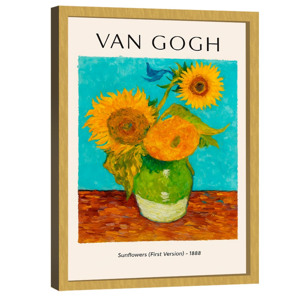 Quadro Decorativo Van Gogh Sunflowers