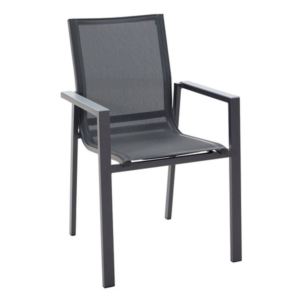 Cadeira Aluminio Cinza 91x56,5 Cm Naterial Odyssea Gamma