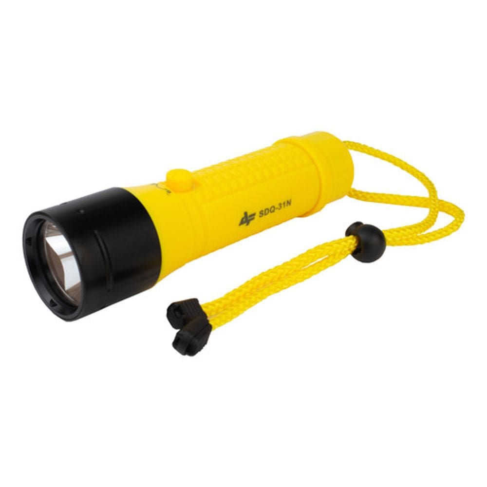 Lanterna mergulho subaquátic foco led recarregável 1000lm br
