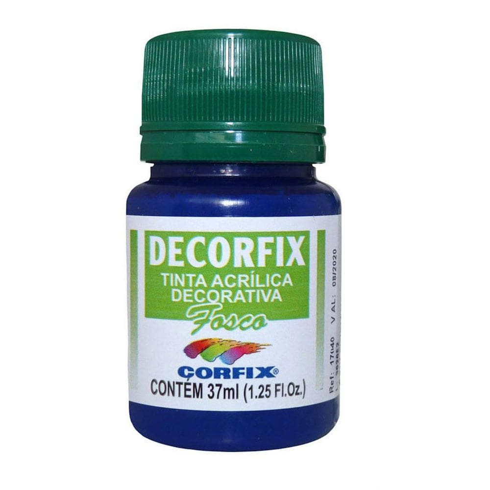 Tinta Decorfix Fosca 495 Azul Primario 37Ml