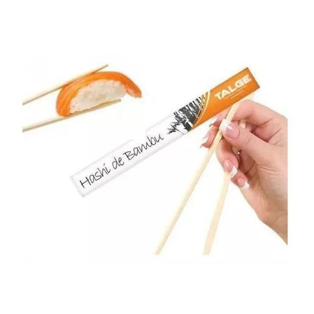 Palito Japonês / Hashi De Bambu 21Cm Talge Cx C/3000