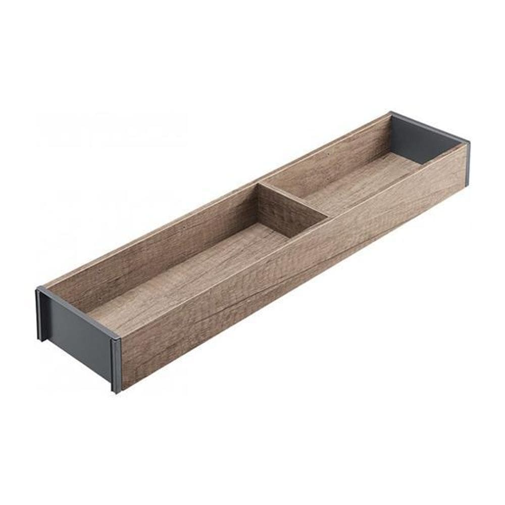 Divisor De Talheres Ambia Line Carvalho Com Cinza 45Cmx10Cm