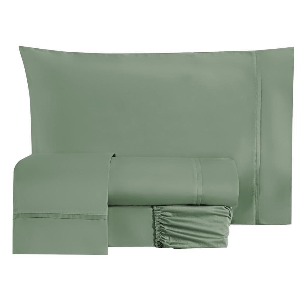 Jogo Cama Lençol Essencial Queen Micropercal 200 Fios 4