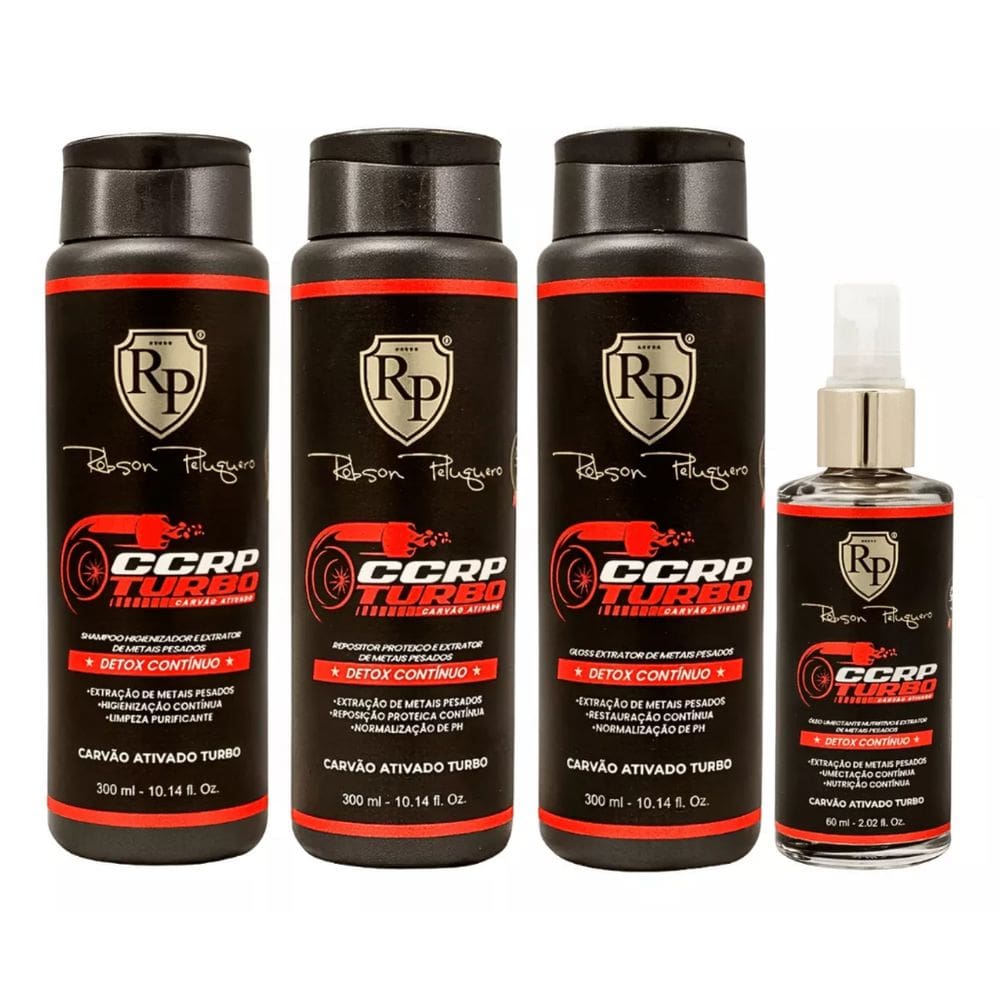 Kit Ccrp Turbinado Turbo Home Care 300ml Robson Peluquero Rp