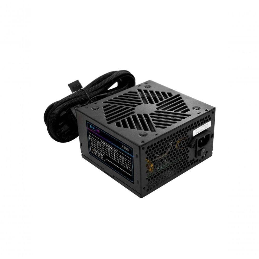 Fonte Atx Evus R600 600w Reais