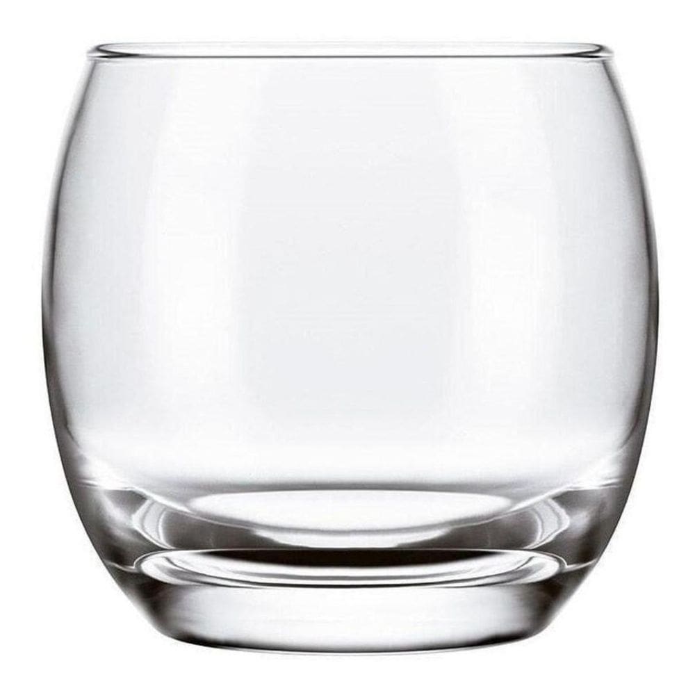 Jogo De Copos Aruba Redondo Transparente 6 Peças 345Ml Nadir