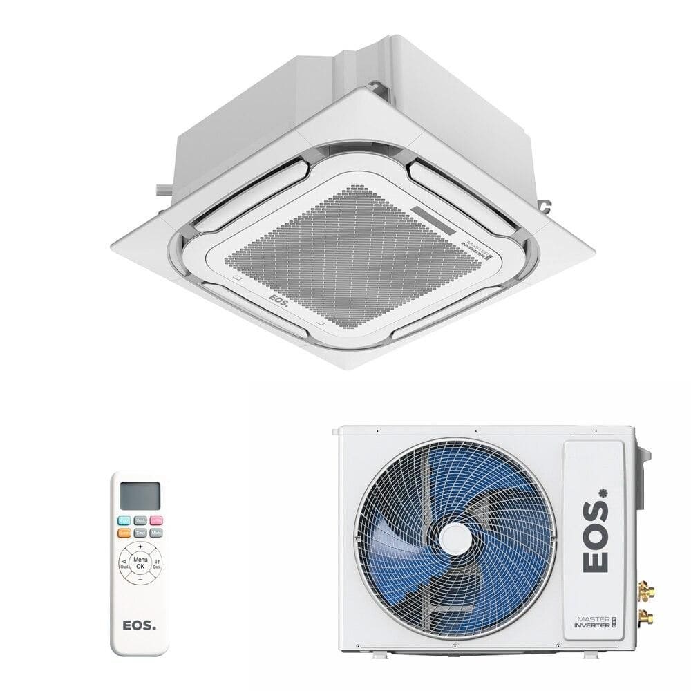 Ar-Condicionado Split Inverter Cassete 36000 BTUs EOS Master Inverter Pro Só Frio EASMKT36000F 220V