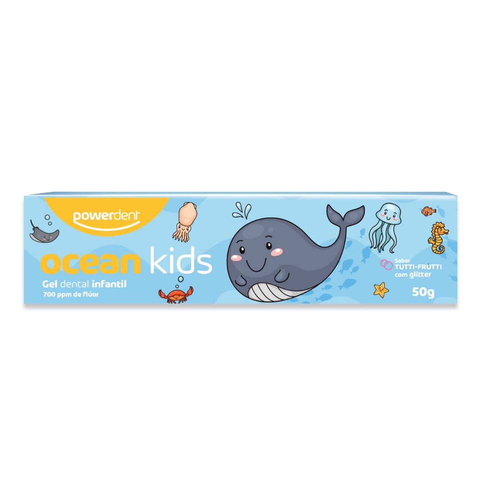 GEL DENTAL INFANTIL OCEAN KIDS T FRUTTI 50g