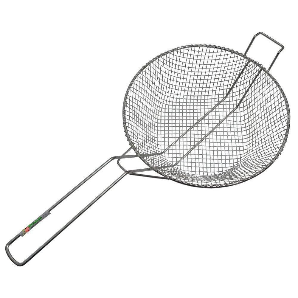 Cesto Para Fritura Fritadeira Peneira Reforçado N 26 Cm