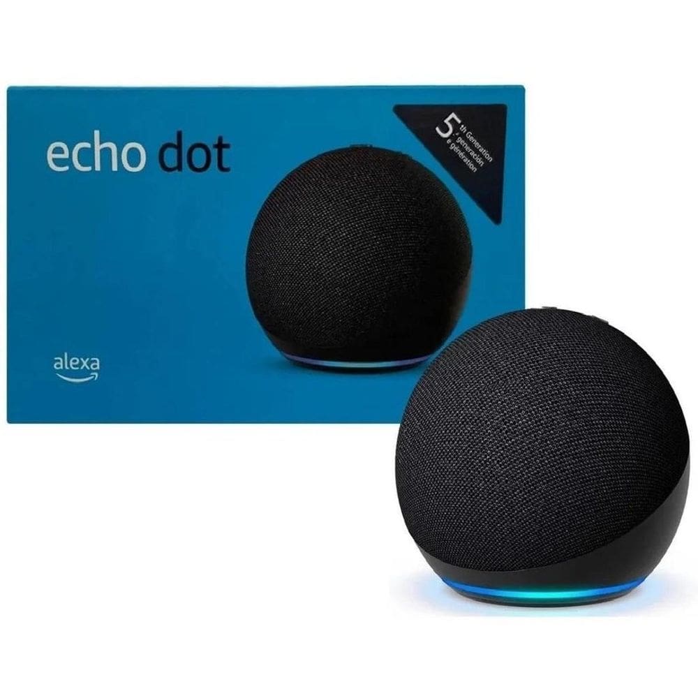 Amazon Echo Dot Alexa Smart 5ª Geração Preta