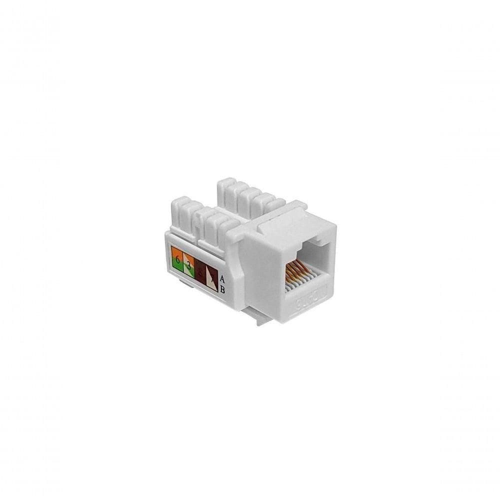 Conector Femea Keystone Rj45 Cat5e
