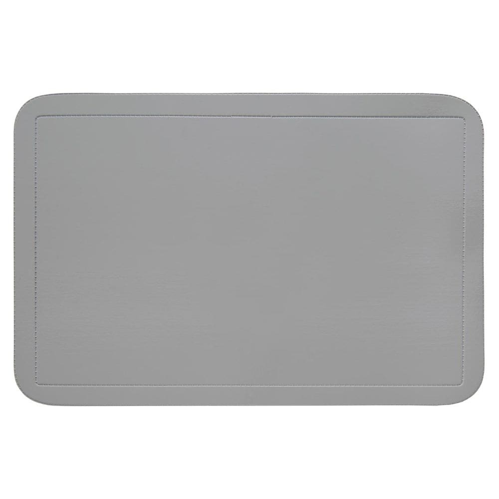 Serviço Americano Retangular de PVC Cinza 28,5x44 cm Copa