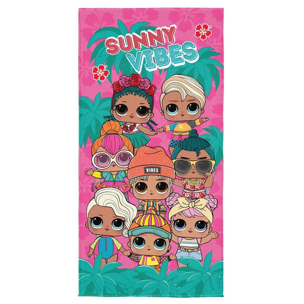 Toalha De Banho - Lol Surprise - Aveludada Lepper