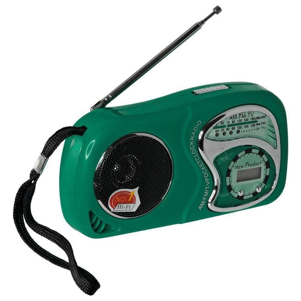 Rádio Portátil Livstar Cnn-2019A Am/Fm Verde