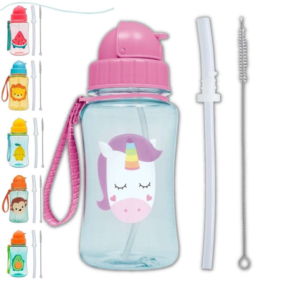 Garrafinha Infantil 400 Ml Buba Canudo Extra Reposição
