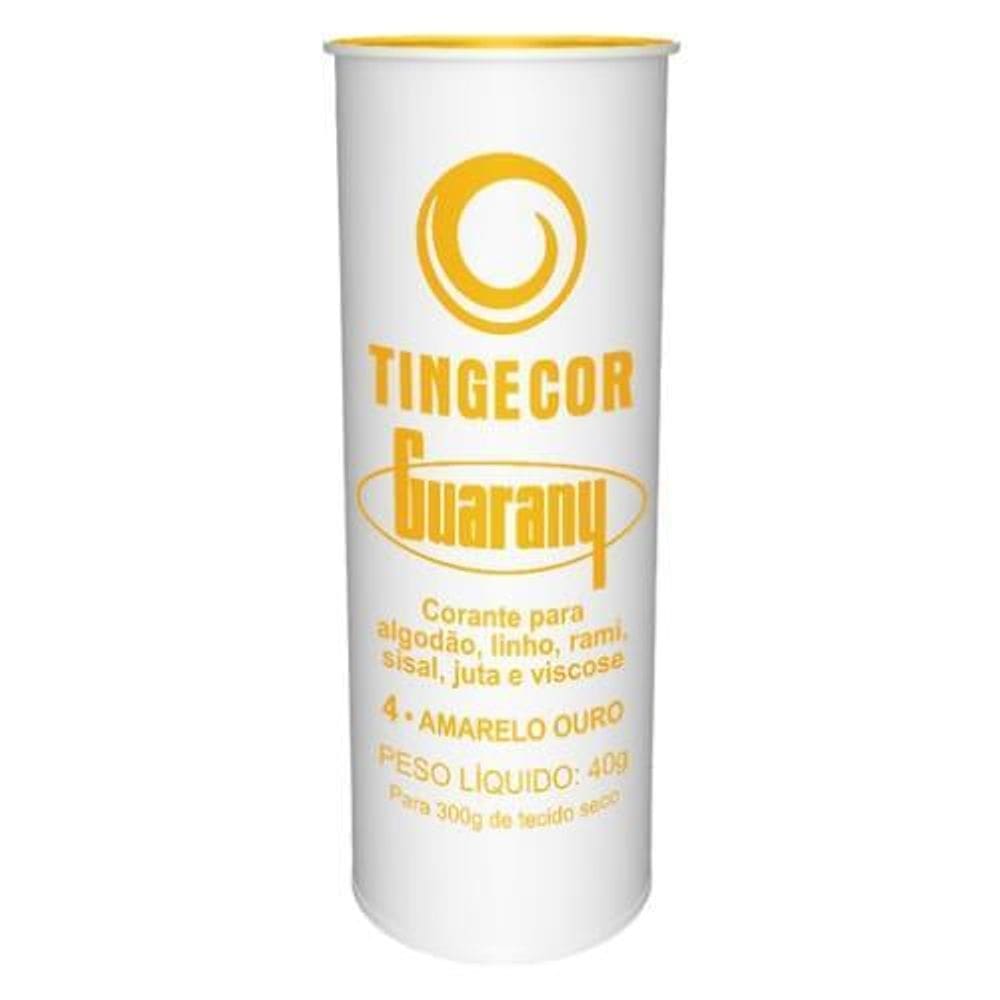 Tinta P Tecido Corante Tingecor Guarany Tintol Amarelo Ouro