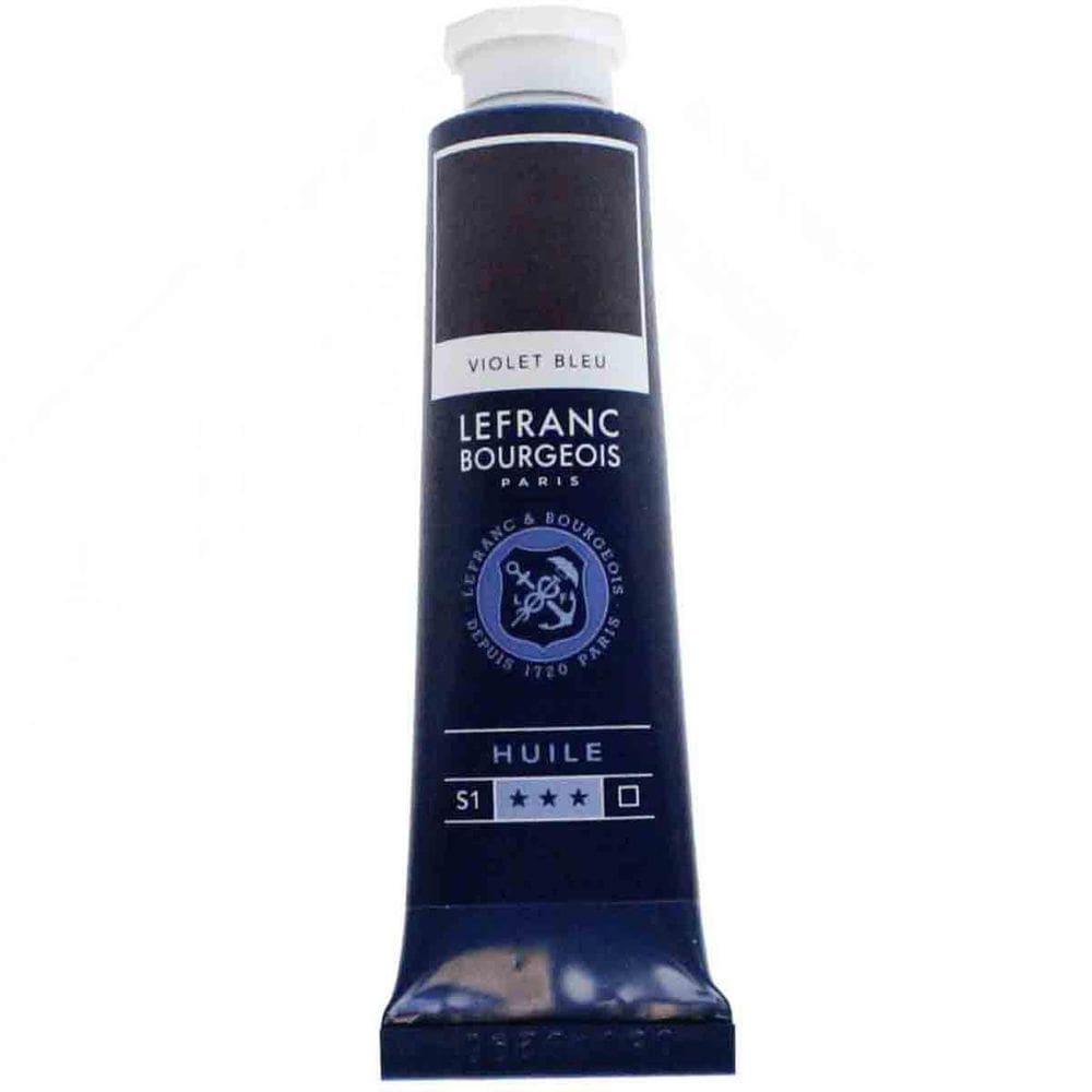Tinta Óleo Fine Lefranc & Bourgeois 604 Blue Violet 40Ml
