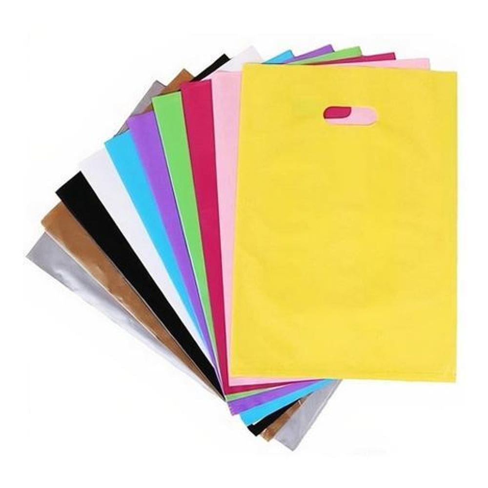 Kit Sacola Plastica Alça Vazada Boca De Palhaço 20X30 3Kg