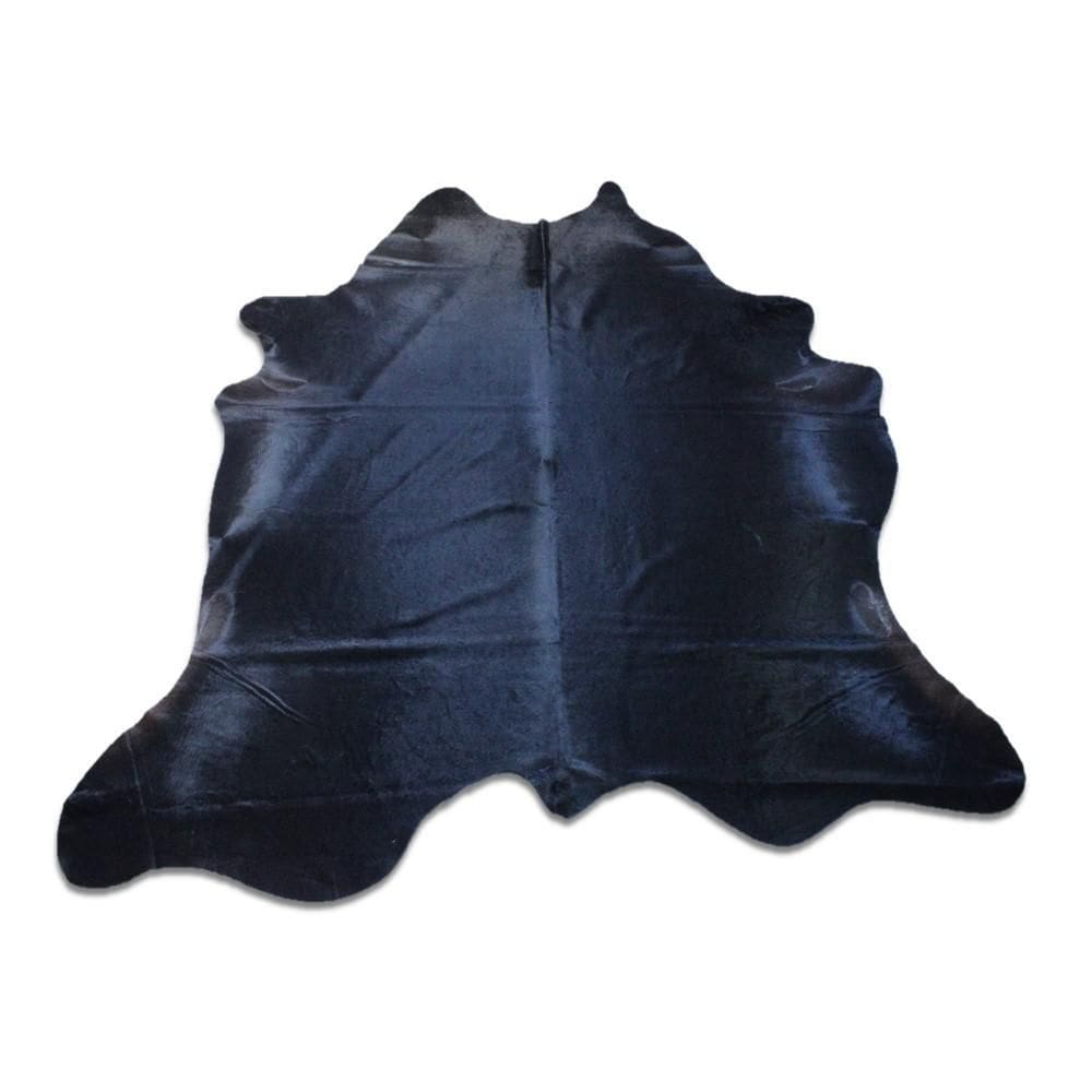 Tapete De Couro Preto Grande 001