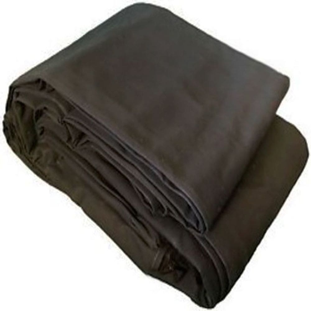 Lona américa encerado 8 mts preto tecido impermeável