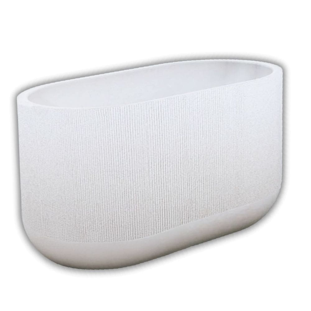 Vaso Floreira Fringe 66 (54L) Off-White JAPI