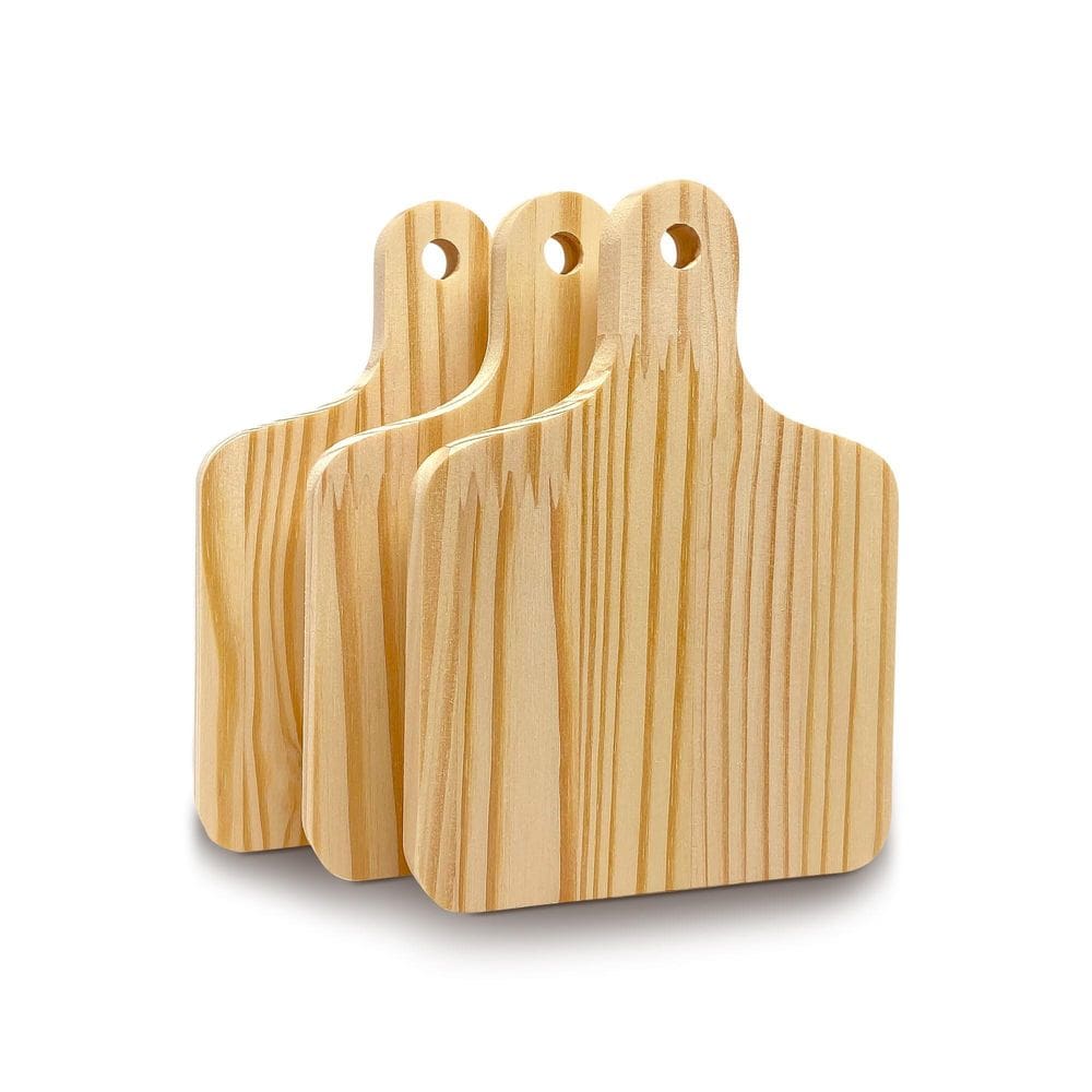 Kit 10 Mini Tábuas De Corte Caipirinha Artesanato Madeira