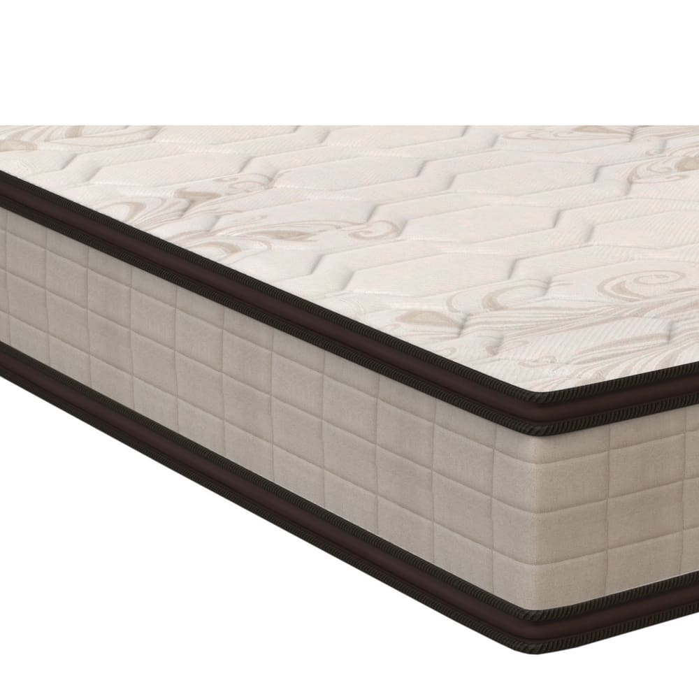 Colchão King Size Molas Molas ensacadas Ensacadas Starflex New 30x193x203cm Bege/Marrom