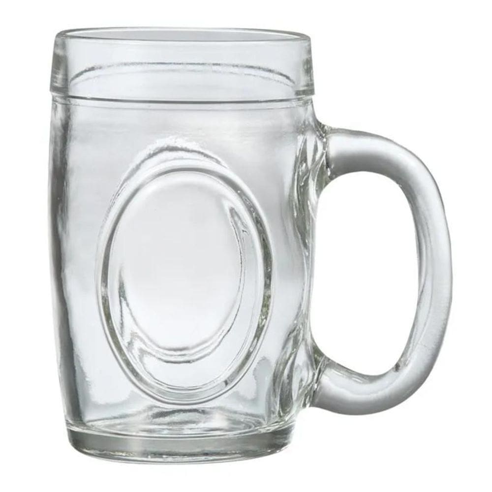 Kit Canecas De Chopp De Vidro Grosso 300Ml 6 Peças Wheaton