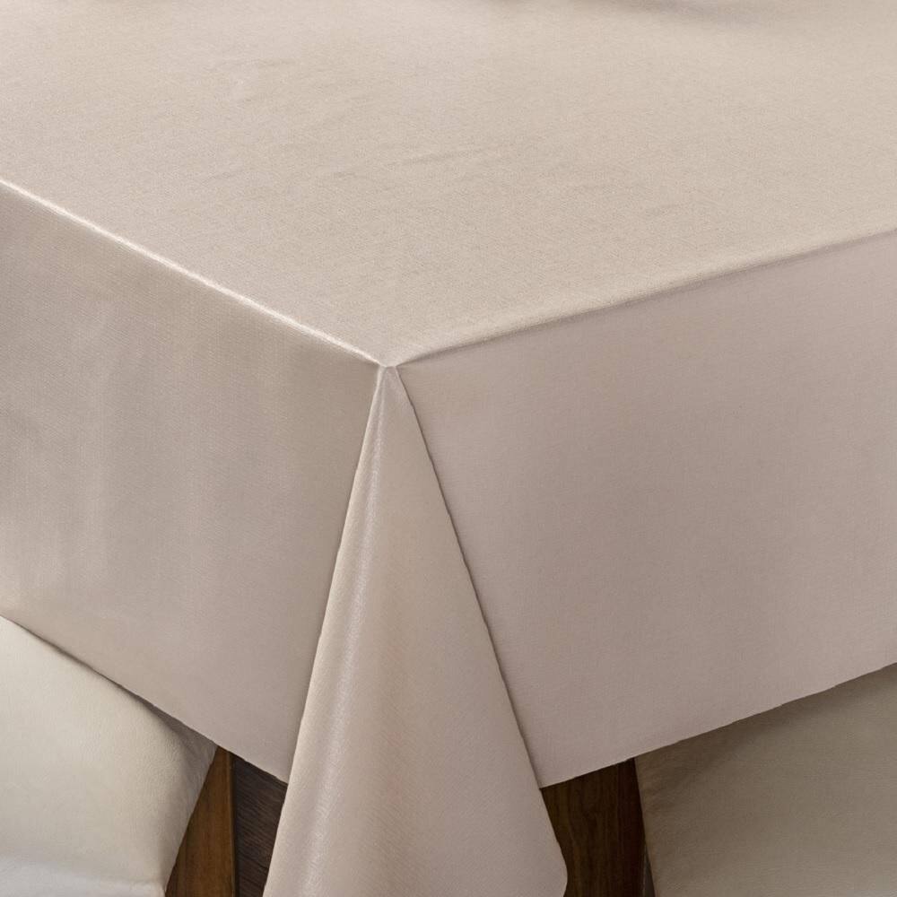 Toalha de Mesa Térmica Impermeável Avelã 1,40m x 1,40m